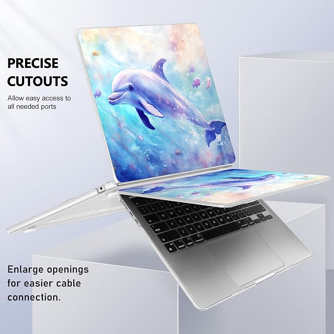 Case for MacBook Air 15 Inch 2025 2024 2023 Release M4 A3241 M3 A3114 M2 A2941 - Image 8