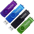 SamData 8GB USB Flash Drives 4 Pack 8GB Thumb Drives Memory Stick Jump Drive by SamData