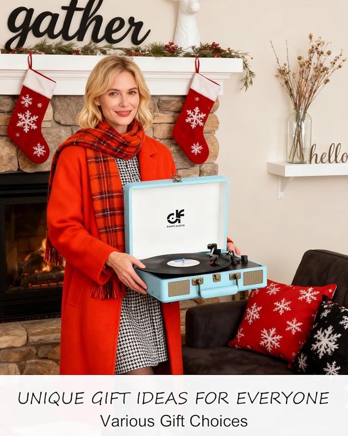 Vinyl Record Player Suitcase - Image 7