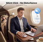 TECKNET Wireless Mouse, Rechargeable Slim Portable Silent Computer Mouse - Image 6