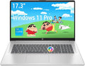 HP 17 Laptop, 17.3" HD+ Anti-Glare Display, Intel 8-Core i3, 32GB RAM, 1TB SSD by HP