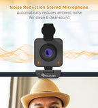 TOUCAN 1080P HD Webcam with Built-in Noise-Cancelling Mic & Privacy Shutter – - Image 2