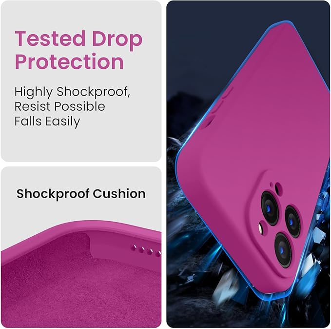 FireNova Designed for iPhone 13 Pro Max Case, Silicone Phone Case with - Image 4