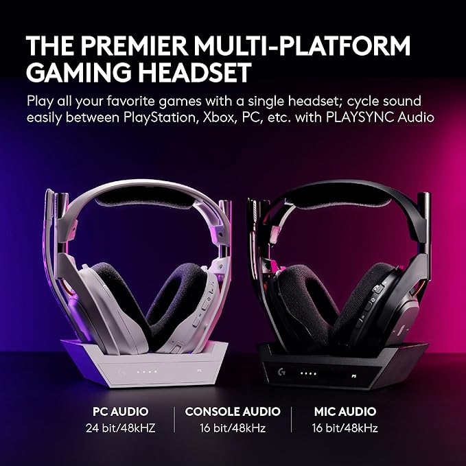 Logitech G Astro A50 Omni-Platform Wireless Gaming Headset + Base Station - Image 2