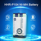 4PACK Cordless Phone HHR-P104 3.6V 830mAh Battery NI-MH AAA Rechargeable Battery - Image 8