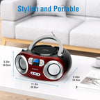 MEGATEK Portable CD Player Boombox - Image 5
