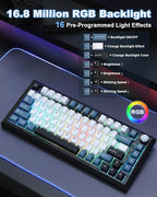 Y75 Gasket Wireless Mechanical Keyboard, 75% Hot-Swappable - Image 7