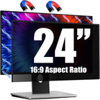 Magnetic Invisible Hidden Design Computer Privacy Screen Filter 24 Inch by JEEETINTX