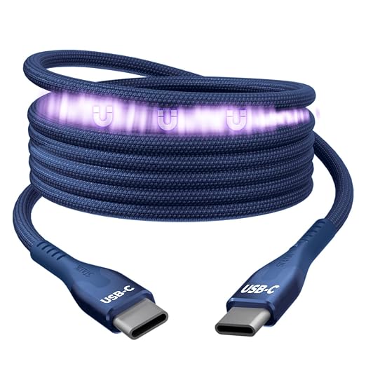 Statik MagStack Pro USB C to USB C Cable, Magnetic Type C Charger Fast Charging by Statik