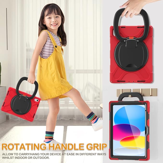 BRAECN Kids Case for iPad 11th/10th Generation 11”/10.9'' 2025/2022, Heavy Duty - Image 4