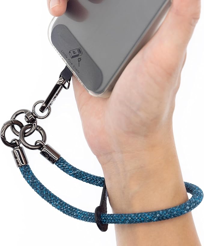 Cell Phone Wrist Strap Phone Lanyard Wrist Phone Wristlet Lanyard Hand Wristlet by LittleFireCraft