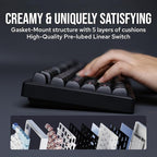 EPOMAKER Galaxy100 QMK/VIA Wireless Gaming Keyboard, Aluminum Shell, - Image 7