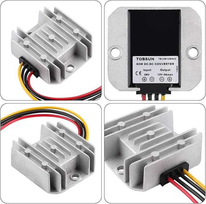 HOMELYLIFE DC 48V 36V to 12V Step Down 12V 5A 60W Voltage Regulator Buck - Image 2