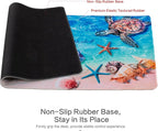 Lokigo Sea Turtle Desk Pad, Waterproof Large Mouse Pad - Image 3