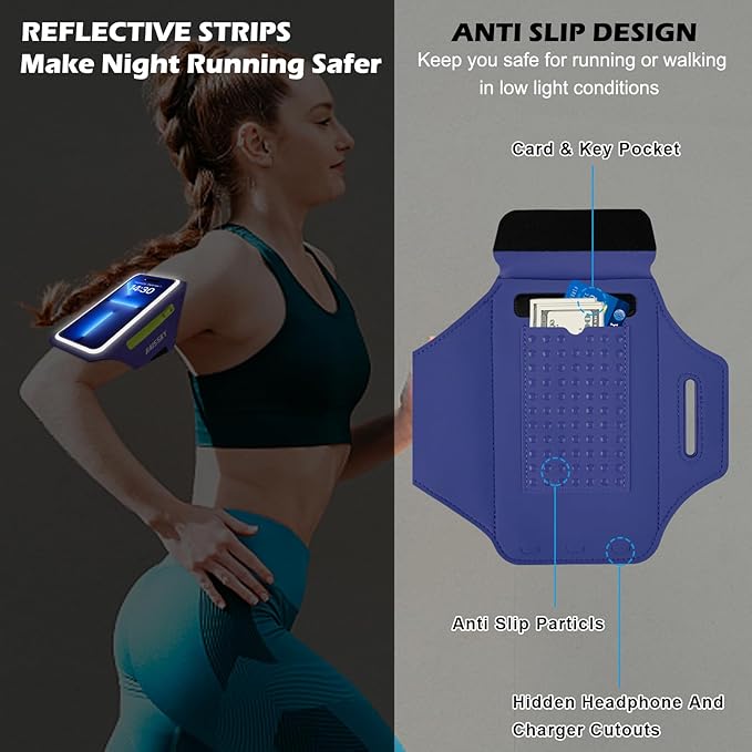HAISSKY Cell Phone Running Armband - Image 7