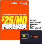 Boost Mobile SIM Kit | $25/mo Forever Unlimited Plan by BoostMobile