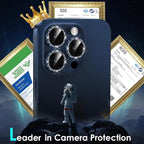 YWXTW Designed for iPhone 15 Pro/iPhone 15 Pro Max Camera Lens Protector Bling - Image 2