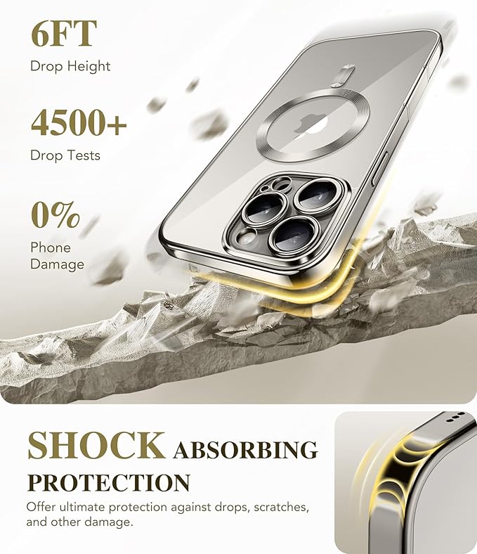 BERFY Magnetic for iPhone 16 Pro Case, Compatible - Image 8
