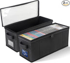 CCidea CD Storage Box with Clear Window by CCidea