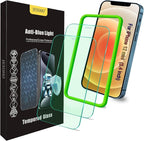 Screen Protector for iPhone 12 Mini, Eye Protection, HD Anti Blue Light by JESOHO