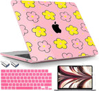TWOLSKOO Compatible with M4 MacBook Air 13.6 inch Case 2025-2022 Release M4 by TWOLSKOO