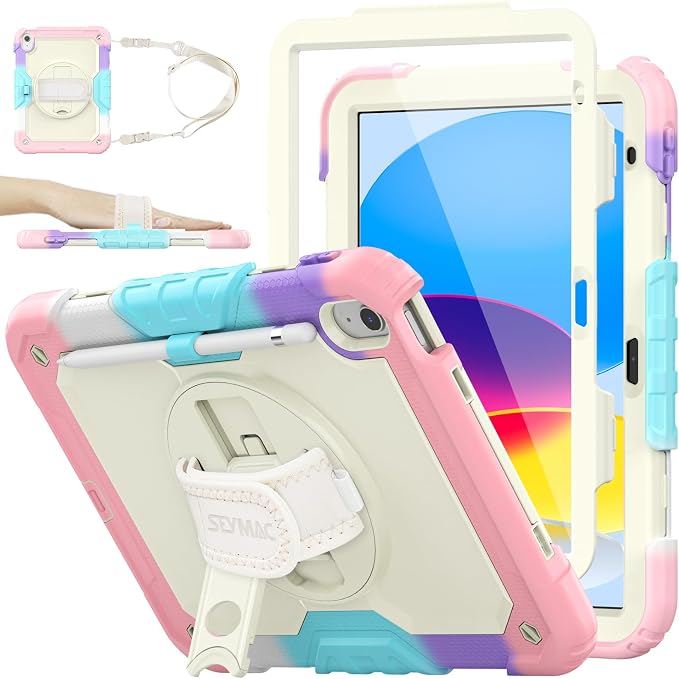 SEYMAC stock Case for iPad 11th/10th Generation 11''/10.9'' 2025/2022, by SEYMACstock