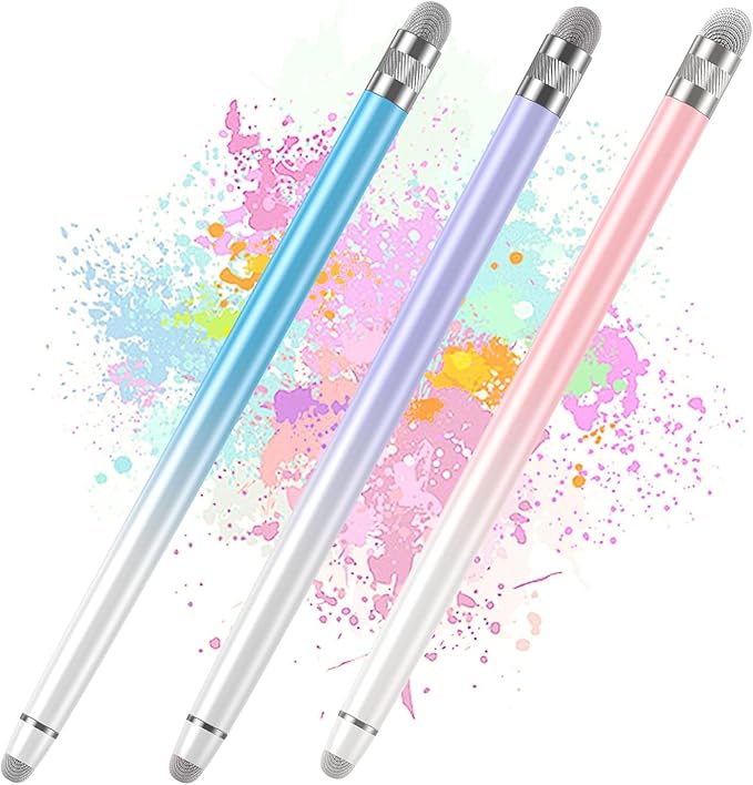 3PCS Stylus Pens for Touch Screens, Stylus Pen for iPhone/iPad/Tablet by Bopomofo
