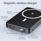 YUJE for Magsafe Battery Pack Magnetic Power Bank 10000mAh, Wireless Portable - Image 5