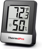ThermoPro TP49 Digital Hygrometer Indoor Thermometer Humidity Meter Room by ThermoPro