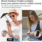 Magnetic Umbrella Phone Stand for Sun Protection, Adjustable Sun Shade Shield - Image 4