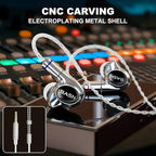 BASN Metalen PRO 4 Drivers in-Ear Monitors Headphones - Image 3