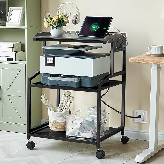 Lauren&Harold 34'' Printer Stand - Image 8