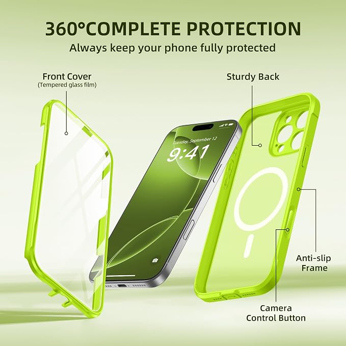BERFY Magnetic for iPhone 16 Pro Case, Compatible - Image 8