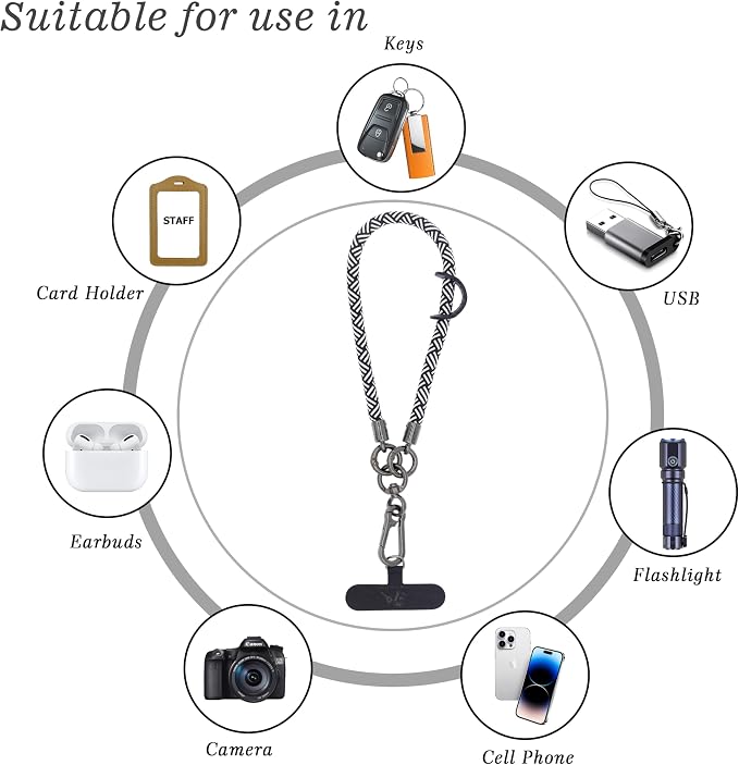 Cell Phone Wrist Strap Phone Lanyard Wrist Phone Wristlet Lanyard Hand Wristlet - Image 6