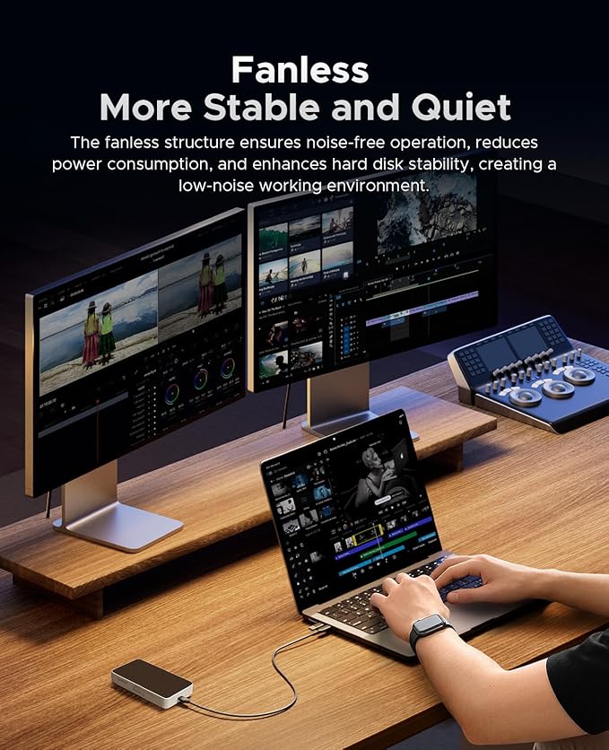 ORICO 2TB USB4.0 External SSD 3800MB/s - Image 5