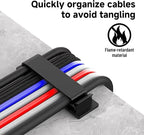 Adhesive Cable Clips Holder, Outdoor Light Clips, Sturdy Nylon Cord Wall - Image 3