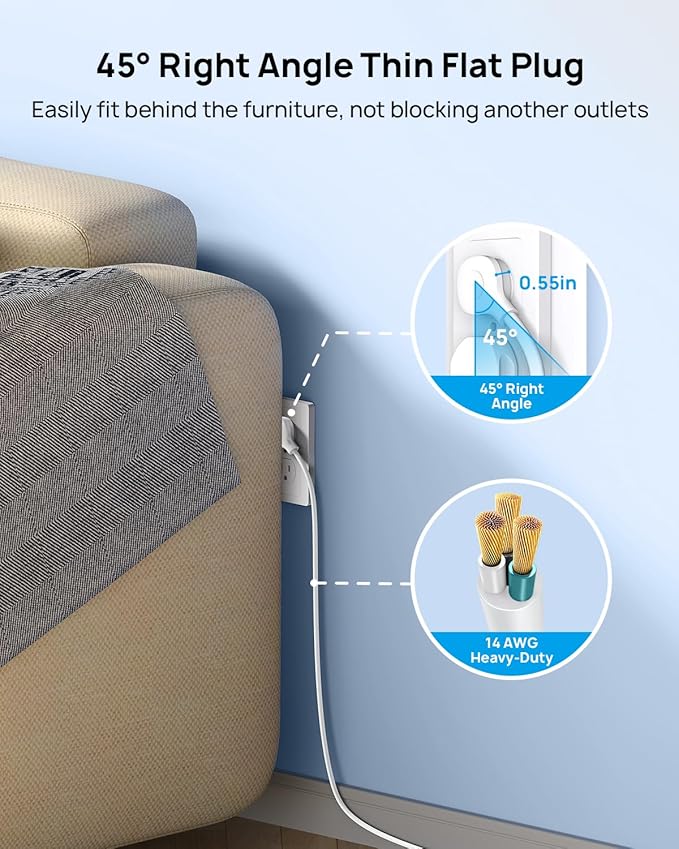 TROND Surge Protector Power Strip - Image 5