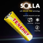 Tenergy Solla Rechargeable NiMH AA Battery, 1000mAh Solar Batteries - Image 2