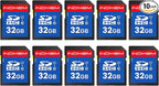 INDMEM SD Card 32GB, High-Speed Secure Digital Cards by READYXIO