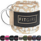 FITGIRL - Ankle Strap for Cable Exercise Machines, Work Out Cuff Attachment for by FITGIRL