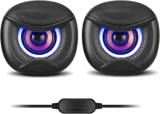 USB Powered Computer Speakers by ElimaviNotejumping