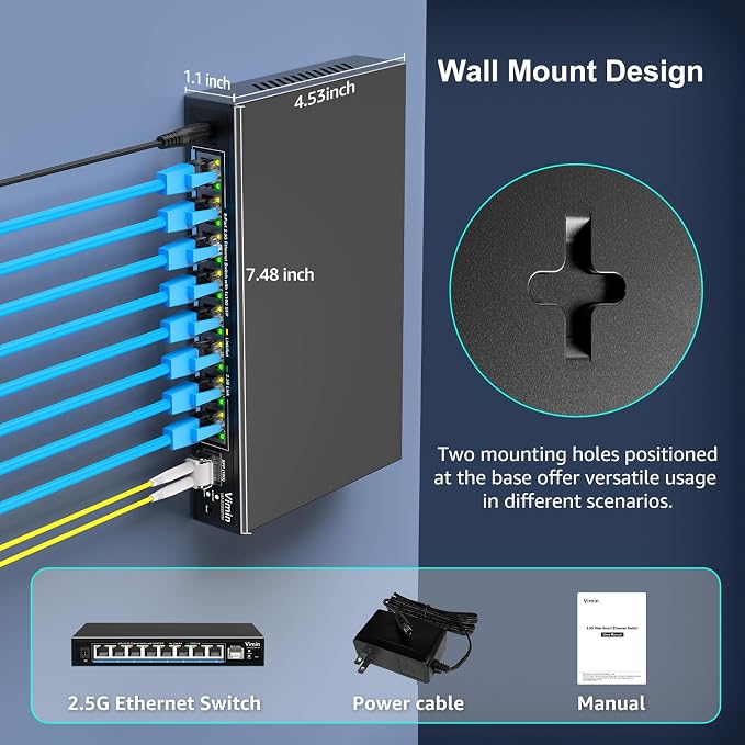 8 Port 2.5G Web Managed Ethernet Switch - Image 6