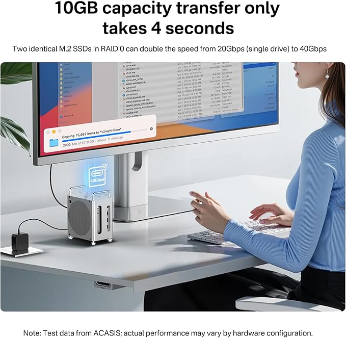ACASIS 40Gbps Mac mini M4 Dock - Image 5