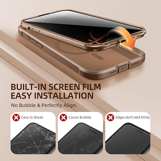 BERFY Magnetic for iPhone 16 Pro Case, Compatible - Image 6