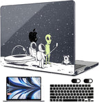 MEEgoodo Case for M4/M3/M2 MacBook Air 13.6 inch Case 2025 2024 2022, Fit Model by MEEgoodo