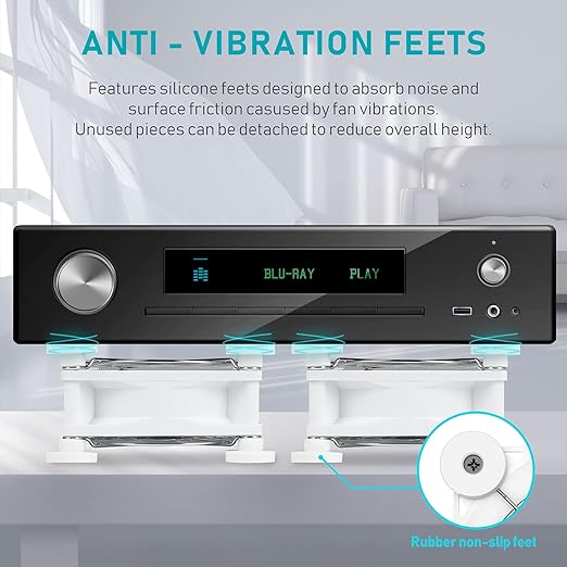 ANEXT, USB Fan, USB Computer Fan, Silent Fans - Image 3
