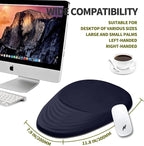 Hokafenle Ergonomic Mouse Pad Wrist Support, Terraced Slope Carpal Tunnel Wrist - Image 4