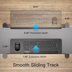Ergonomic Keyboard Tray Under Desk Pull Out - Image 3