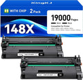 148X Black Toner Cartridge High Yield by KingKJInkToner