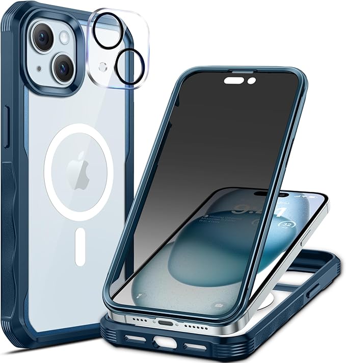 seacosmo for iPhone 15 Case, Full Body Bumper by Seacosmo